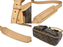 Load image into Gallery viewer, 新品同様 LOUIS VUITTON ルイヴィトン ワンショルダーバッグ ショルダー ハドソンGM モノグラム PVC ブラウン M40045 中古 4b005430