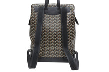 Load image into Gallery viewer, 新品未使用 GOYARD ゴヤール シザルパン バックパック ブラック リュック カーフスキン CISALPMMLTY01CL01P シルバー金具 中古 4b005437