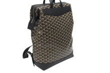Load image into Gallery viewer, 新品未使用 GOYARD ゴヤール シザルパン バックパック ブラック リュック カーフスキン CISALPMMLTY01CL01P シルバー金具 中古 4b005437