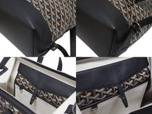 Load image into Gallery viewer, 新品未使用 GOYARD ゴヤール シザルパン バックパック ブラック リュック カーフスキン CISALPMMLTY01CL01P シルバー金具 中古 4b005437