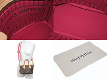 Load image into Gallery viewer, 新品同様 LOUIS VUITTON ルイヴィトン ネヴァーフル BB モノグラム ショルダーバッグ ブラウン ICチップ M46705 中古 4b005439