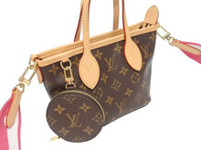 Load image into Gallery viewer, 新品同様 LOUIS VUITTON ルイヴィトン ネヴァーフル BB モノグラム ショルダーバッグ ブラウン ICチップ M46705 中古 4b005439