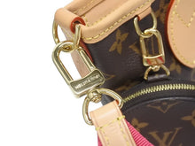 Load image into Gallery viewer, 新品同様 LOUIS VUITTON ルイヴィトン ネヴァーフル BB モノグラム ショルダーバッグ ブラウン ICチップ M46705 中古 4b005439