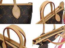 Load image into Gallery viewer, 新品同様 LOUIS VUITTON ルイヴィトン ネヴァーフル BB モノグラム ショルダーバッグ ブラウン ICチップ M46705 中古 4b005439