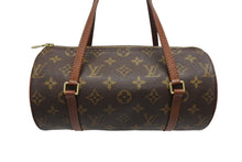 Load image into Gallery viewer, LOUIS VUITTON ルイヴィトン パピヨン26 ハンドバッグ M51386 モノグラム PVC レザー ブラウン ゴールド金具 美品 中古 4b005440