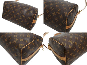 極美品 LOUIS VUITTON ルイヴィトン スピーディ バンドリエール25 ハンドバッグ M41113 モノグラム ブラウン 中古 4b005444