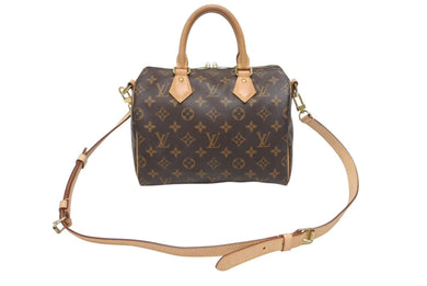 極美品 LOUIS VUITTON ルイヴィトン スピーディ バンドリエール25 ハンドバッグ M41113 モノグラム ブラウン 中古 4b005444