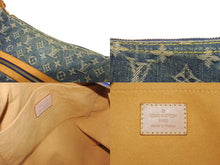 Load image into Gallery viewer, LOUIS VUITTON ルイヴィトン バギーGM ショルダーバッグ M95048 モノグラムデニム ブルー ゴールド金具 美品 中古 4b005448