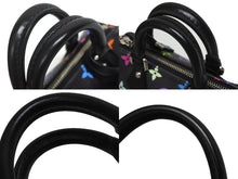 Load image into Gallery viewer, 新品同様 LOUIS VUITTON ルイヴィトン ナノスピーディ 村上隆 マルチカラー ブラック 2WAYバッグ M13406 PVC レザー 中古 4b005454