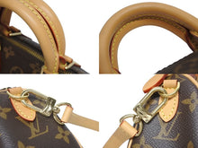 Load image into Gallery viewer, 新品同様 LOUIS VUITTON ルイヴィトン ナノスピーディ ハンドバッグ 2WAYバッグ M81085 モノグラム 中古 4b005455