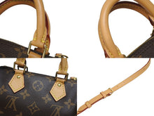 Load image into Gallery viewer, 新品同様 LOUIS VUITTON ルイヴィトン ナノスピーディ ハンドバッグ 2WAYバッグ M81085 モノグラム 中古 4b005455