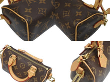 Load image into Gallery viewer, 新品同様 LOUIS VUITTON ルイヴィトン ナノスピーディ ハンドバッグ 2WAYバッグ M81085 モノグラム 中古 4b005455