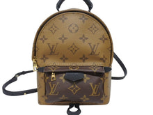 Load image into Gallery viewer, 極美品 LOUIS VUITTON ルイヴィトン LV パームスプリングス ミニ モノグラム リバース バックパック M42411 ブラウン 中古 4b005457