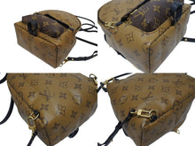 Load image into Gallery viewer, 極美品 LOUIS VUITTON ルイヴィトン LV パームスプリングス ミニ モノグラム リバース バックパック M42411 ブラウン 中古 4b005457