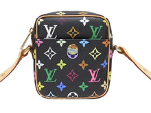Load image into Gallery viewer, 新品同様 LOUIS VUITTON ルイヴィトン モノグラムマルチカラー リフト ショルダーバッグ ブラック M40056 村上隆 中古 4b005458
