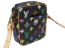 Load image into Gallery viewer, 新品同様 LOUIS VUITTON ルイヴィトン モノグラムマルチカラー リフト ショルダーバッグ ブラック M40056 村上隆 中古 4b005458