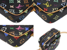 Load image into Gallery viewer, 新品同様 LOUIS VUITTON ルイヴィトン モノグラムマルチカラー リフト ショルダーバッグ ブラック M40056 村上隆 中古 4b005458