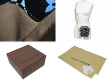 Load image into Gallery viewer, 新品同様 LOUIS VUITTON ルイヴィトン モノグラムマルチカラー リフト ショルダーバッグ ブラック M40056 村上隆 中古 4b005458