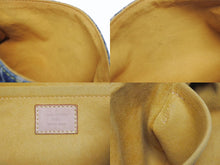 Load image into Gallery viewer, LOUIS VUITTON ルイヴィトン ミニプリーティ ワンショルダーバッグ M95050 モノグラム デニム レザー ゴールド金具 美品 中古 4b005461