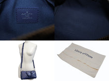 Load image into Gallery viewer, 極美品 LOUIS VUITTON ルイヴィトン ウォーターカラー モノグラム ブルー キーポルXS M57844 中古 4b005467