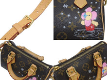 Load image into Gallery viewer, 新品同様 LOUIS VUITTON ルイヴィトン 2WAY ショルダーバッグ ヴィヴィエンヌ ナノ スピーディ モノグラム M82624 ブラウン 中古 4b005468