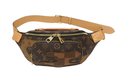新品未使用 LOUIS VUITTON ルイヴィトン ラッシュ バムバッグ ショルダーバッグ M15271 モノグラム ランドスケープ NIGO 中古 4b005473