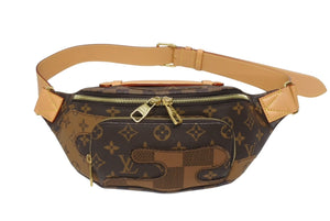 新品未使用 LOUIS VUITTON ルイヴィトン ラッシュ バムバッグ ショルダーバッグ M15271 モノグラム ランドスケープ NIGO 中古 4b005473