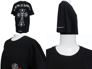 極美品 CHROME HEARTS クロムハーツ × Guns N' Roses ガンズアンドローゼズ ツアーTシャツ サイズM 2017 JAPAN TOUR限定 中古 4b005488