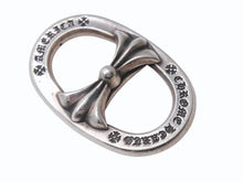 Load image into Gallery viewer, CHROME HEARTS クロムハーツ SCARF RING スカーフリング シルバー925 2004/.925刻印 47g 美品 中古 4b005492