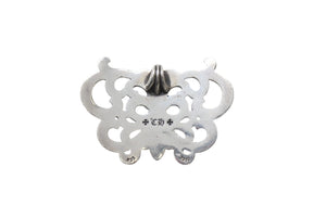 極美品 CHROME HEARTS クロムハーツ ケイト ハドソン バタフライ ペンダント チャーム 重量約30.0 シルバー925 中古 4b005497