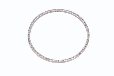 CHROME HEARTS クロムハーツ NTFL バングル スペーサー ブレスレット 重量約16.6g 2002/.925刻印 シルバー925 美品 中古 4b005500