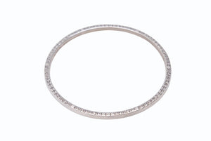 CHROME HEARTS クロムハーツ NTFL バングル スペーサー ブレスレット 重量約16.6g 2002/.925刻印 シルバー925 美品 中古 4b005500