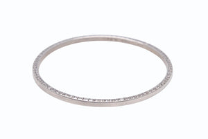 CHROME HEARTS クロムハーツ NTFL バングル スペーサー ブレスレット 重量約16.6g 2002/.925刻印 シルバー925 美品 中古 4b005500