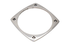Load image into Gallery viewer, 極美品 CHROME HEARTS クロムハーツ バングル ブレスレット ケイトハドソン スクエア 重量約42.2g 2013/.925刻印 シルバー925 中古 4b005501