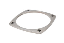Load image into Gallery viewer, 極美品 CHROME HEARTS クロムハーツ バングル ブレスレット ケイトハドソン スクエア 重量約42.2g 2013/.925刻印 シルバー925 中古 4b005501