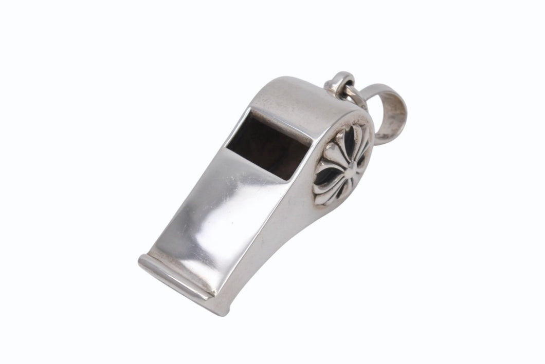 CHROME HEARTS クロムハーツ WHISTLE PENDANT ホイッスル ペンダント チャーム 重量約62.2g CHプラス シルバー925 中古 4b005502