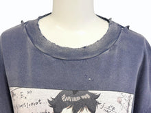 Load image into Gallery viewer, 極美品 SAINT MITCHAEL セントマイケル PLUTO S/S TEE プルートゥ 半袖Tシャツ SM-YS1-0000-C29 サイズM ネイビー 中古 4b005506
