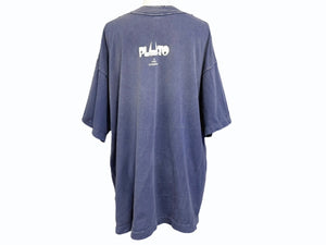 極美品 SAINT MITCHAEL セントマイケル PLUTO S/S TEE プルートゥ 半袖Tシャツ SM-YS1-0000-C29 サイズM ネイビー 中古 4b005506