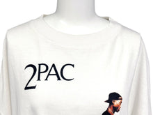 Load image into Gallery viewer, SAINT MITCHAEL セントマイケル 2PC_SS TEE 2PAC 半袖Tシャツ SM-HR8-0000-C15 サイズXL ホワイト プリント 美品 中古 4b005507