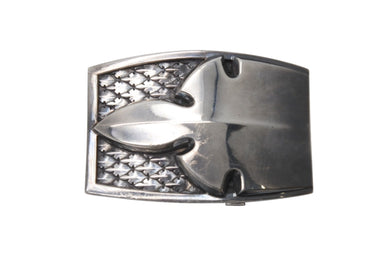 極美品 CHROME HEARTS クロムハーツ BUCKL フレアニー ベルト BSフレア バックル シルバー925 214g 中古 4b005508