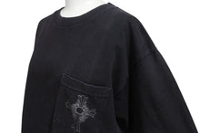 Load image into Gallery viewer, CHROME HEARTS クロムハーツ 半袖Tシャツ サイズM オールドクロス プリント ロサンゼルス限定 ブラック 美品 中古 4b005510