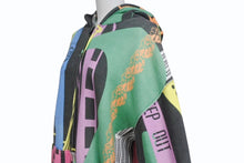 Load image into Gallery viewer, PHENOMENON フェノメノン ジップアップフーディー パーカー ILLHDD-019 サイズL マルチカラー 総柄 美品 中古 4b005513