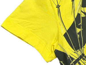 LOUIS VUITTON ルイヴィトン 気球デザイン キッズＴシャツ RM111K MSJR99JE9 イタリア製 希少 コットン イエロー サイズ4 美品 中古 4b005533