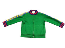 Load image into Gallery viewer, 極美品 GUCCI グッチ CHILDRENS TRACK JACKET トラックジャケット 497802 ポリエステル コットン サイズ12/18ｍ 中古5536