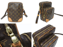 Load image into Gallery viewer, LOUIS VUITTON ルイヴィトン アマゾン ショルダーバッグ モノグラム M45236 ブラウン ゴールド金具 美品 中古 4b005547