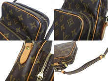 Load image into Gallery viewer, LOUIS VUITTON ルイヴィトン アマゾン ショルダーバッグ モノグラム M45236 ブラウン ゴールド金具 美品 中古 4b005547