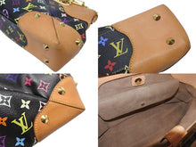 Load image into Gallery viewer, LOUIS VUITTON ルイヴィトン ショルダーバッグ ジュディMM ノワール 村上隆 M40256 モノグラムマルチカラー ブラック 美品 中古 4b005558