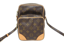 Load image into Gallery viewer, LOUIS VUITTON ルイヴィトン アマゾン ショルダーバッグ モノグラム M45236 ブラウン ゴールド金具 美品 中古 4b005563