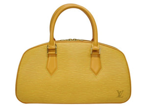 LOUIS VUITTON ルイヴィトン ジャスミン エピ ハンドバッグ M52089ゴールド金具 タッシリ イエロー 美品 中古 4b005566