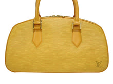 Load image into Gallery viewer, LOUIS VUITTON ルイヴィトン ジャスミン エピ ハンドバッグ M52089ゴールド金具 タッシリ イエロー 美品 中古 4b005566